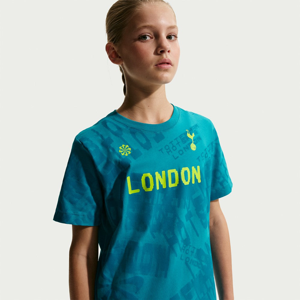 Nike - Tottenham Hotspur Youth 2025/26 London T-Shirt - Blue