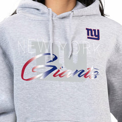 New York Giants G-III 4Her by Carl Banks Women's Shadow Logo Fleece Pullover Hoodie - Gray - NFL