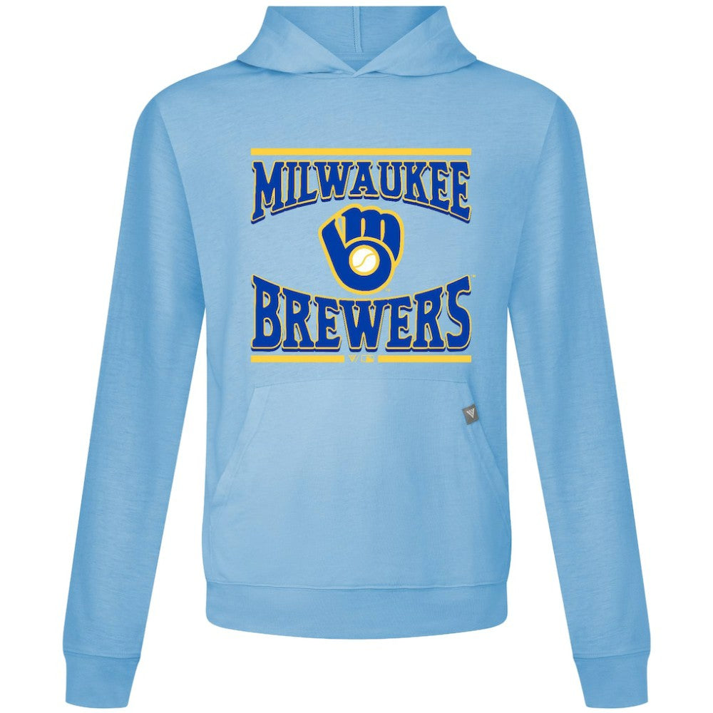 Milwaukee Brewers Levelwear Big Brew Relay Pullover Hoodie Near Me