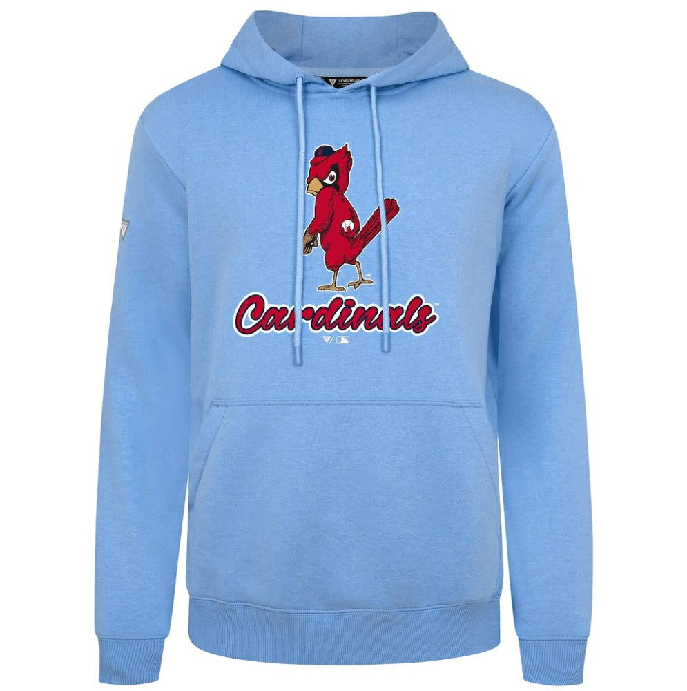 St. Louis Cardinals Levelwear Seeing Red Podium Pullover Hoodie Outlet
