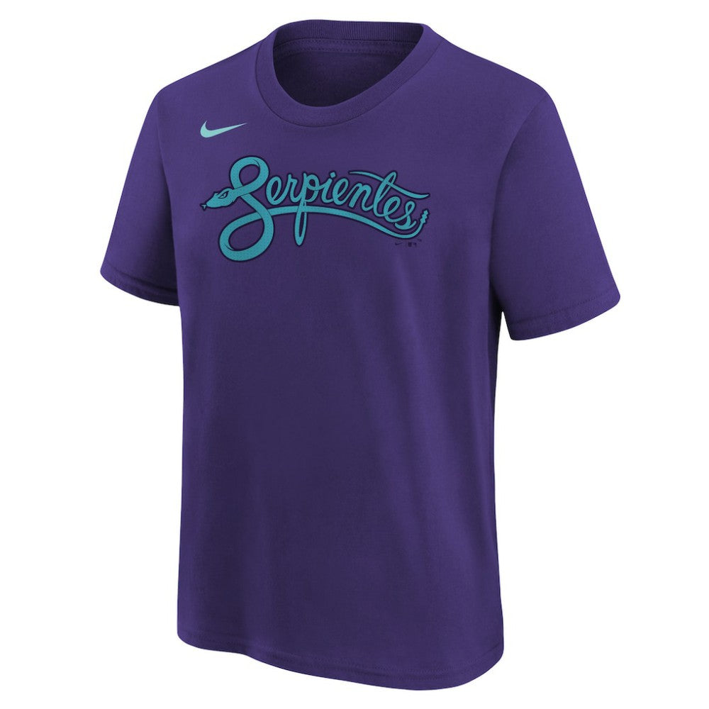 Zac Gallen Arizona Diamondbacks Nike Youth Fuse City Connect Name & Number T-Shirt Discount