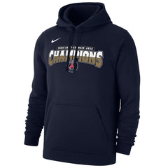 Nike - Paris Saint-Germain 2025 Champions League Winners Club Pullover Hoodie - Navy