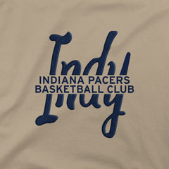 Indiana Pacers Stadium Essentials Unisex Urban T-Shirt Tan