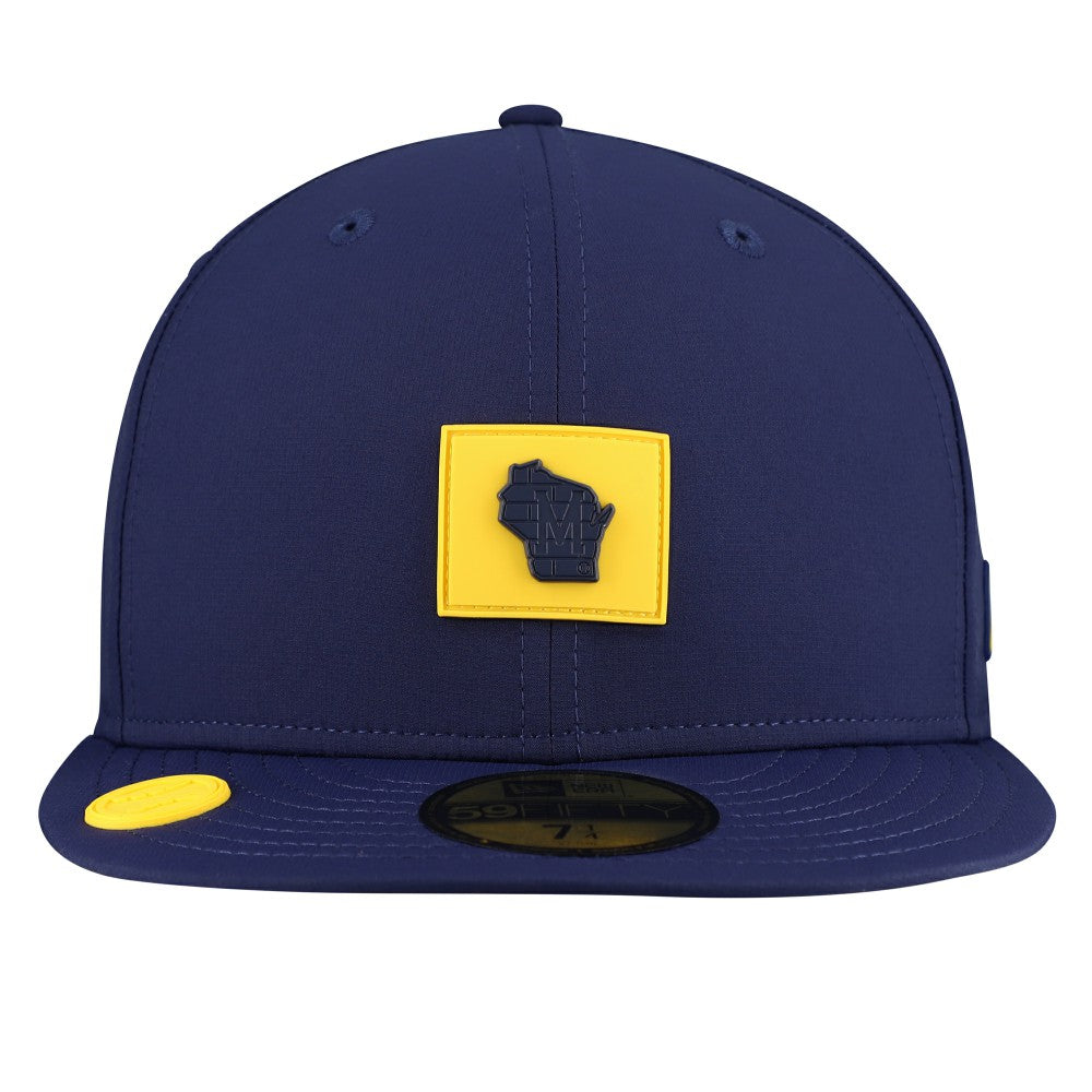 Milwaukee Brewers New Era 2026 Clubhouse Alternate 59FIFTY Fitted Hat Outlet