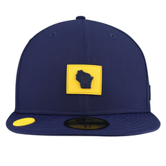Milwaukee Brewers New Era 2026 Clubhouse Alternate 59FIFTY Fitted Hat Outlet