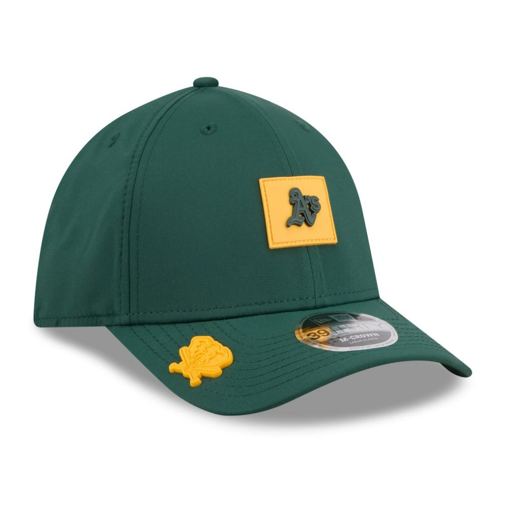 Athletics New Era 2026 Clubhouse M-Crown 39THIRTY Flex Hat Sale