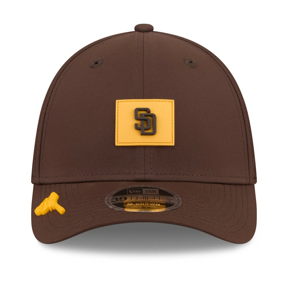 San Diego Padres New Era 2026 Clubhouse M-Crown 39THIRTY Flex Hat Sale