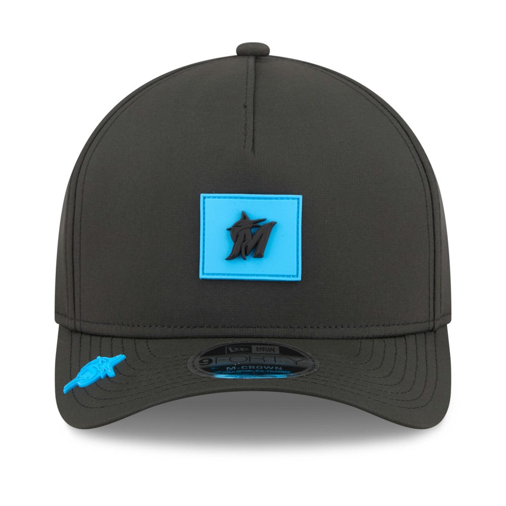 Miami Marlins New Era 2026 Clubhouse 9FORTY A-Frame Adjustable Hat Online