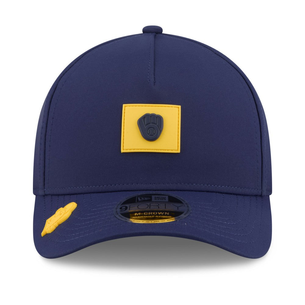 Milwaukee Brewers New Era 2026 Clubhouse 9FORTY A-Frame Adjustable Hat Sale