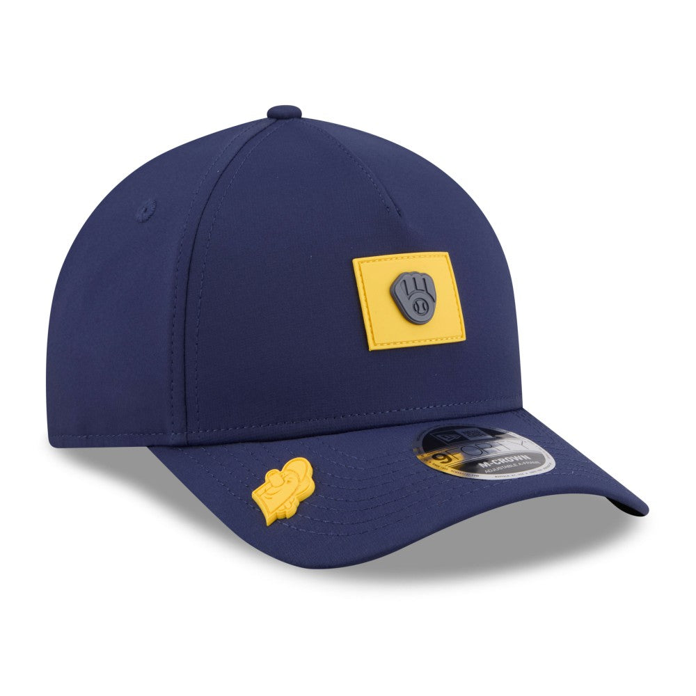 Milwaukee Brewers New Era 2026 Clubhouse 9FORTY A-Frame Adjustable Hat Sale