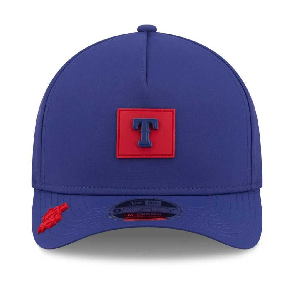 Texas Rangers New Era 2026 Clubhouse 9FORTY A-Frame Adjustable Hat Discount