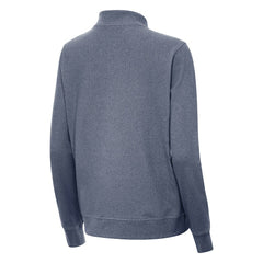 Seattle Seahawks Antigua Women's 50th Season Crush Quarter-Zip Pullover - Heather Navy - NFL