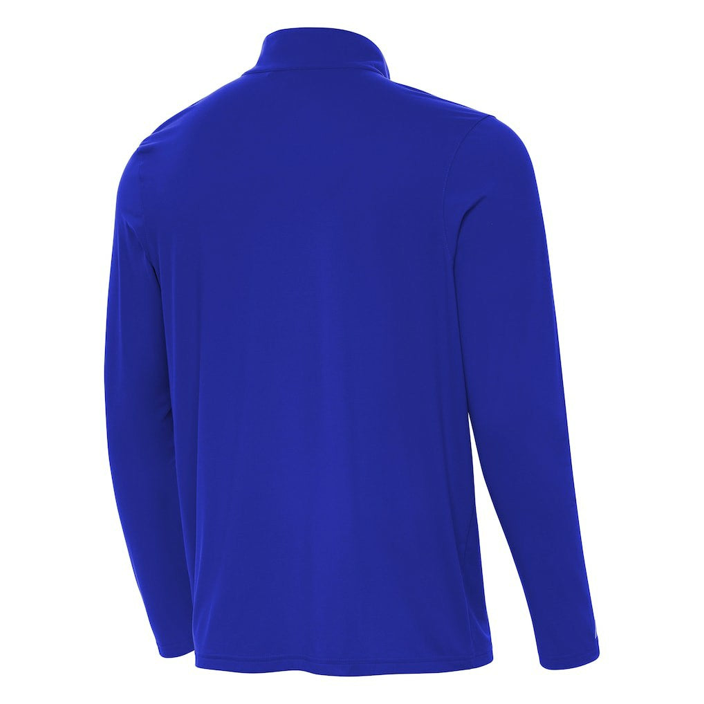Seattle Seahawks Antigua 50th Season Intent Quarter-Zip Pullover - Royal - NFL