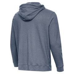 Seattle Seahawks Antigua 50th Season Cloud Pullover Hoodie - Heather Navy - NFL
