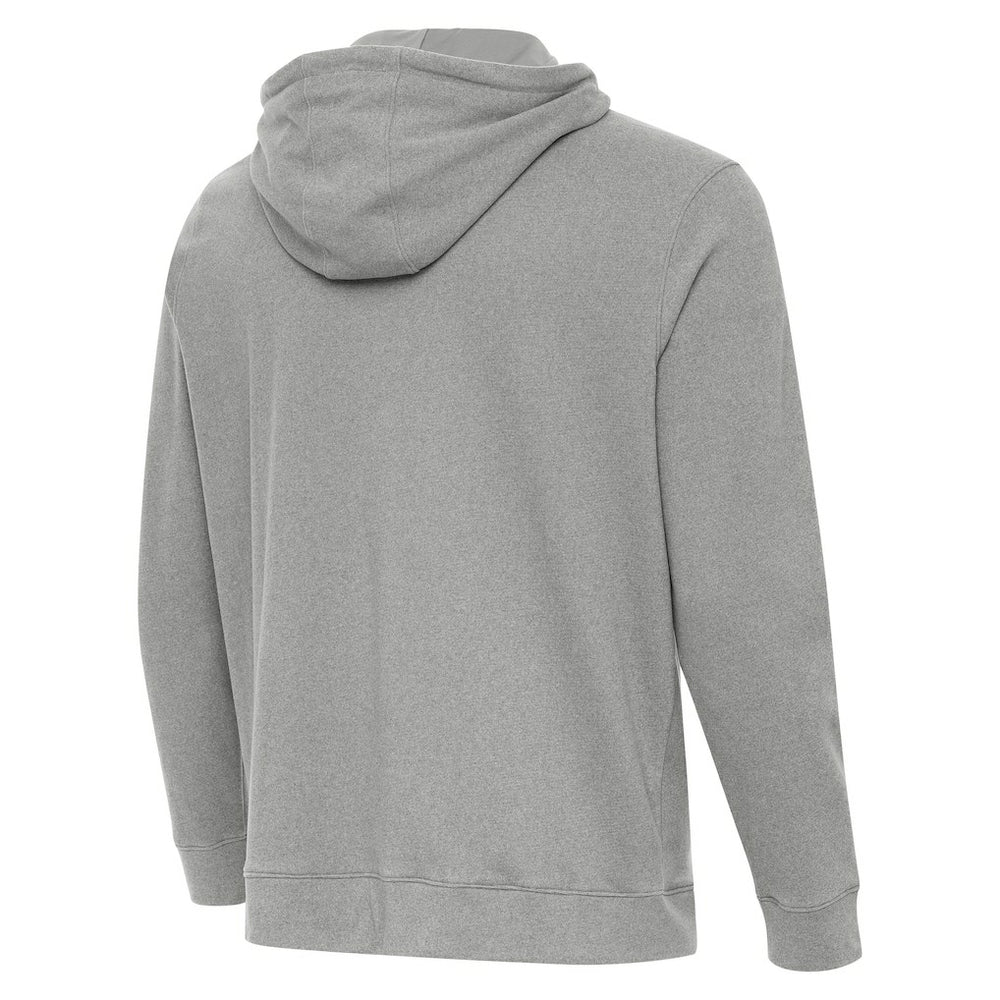 Seattle Seahawks Antigua 50th Season Cloud Pullover Hoodie - Heather Gray - NFL