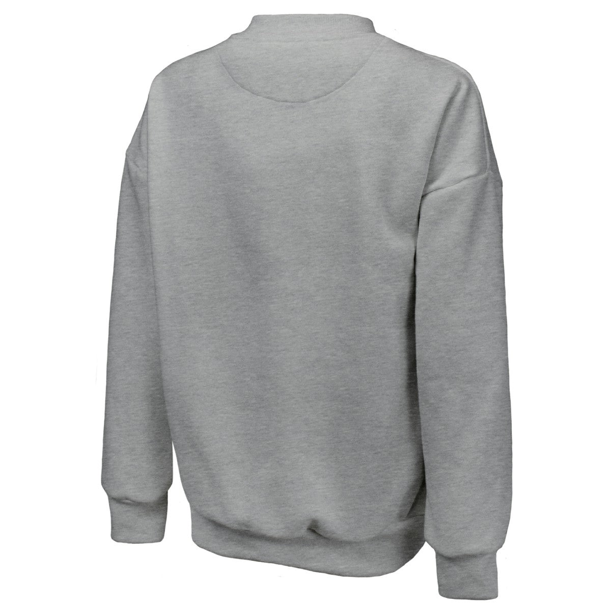 New York Knicks Majestic Threads Women's Classic Tri-Blend Pullover Sweatshirt Gray