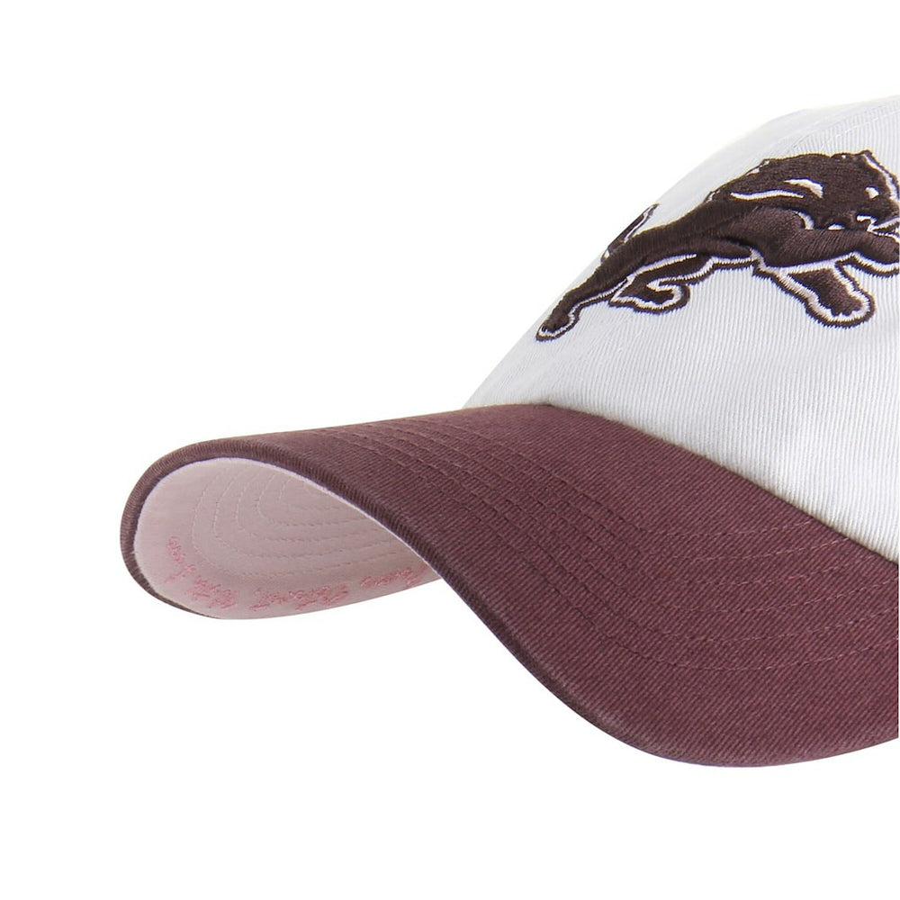 Detroit Lions '47 Unisex Love Letter Clean Up Adjustable Hat - Stone/Burgundy - 47 brand