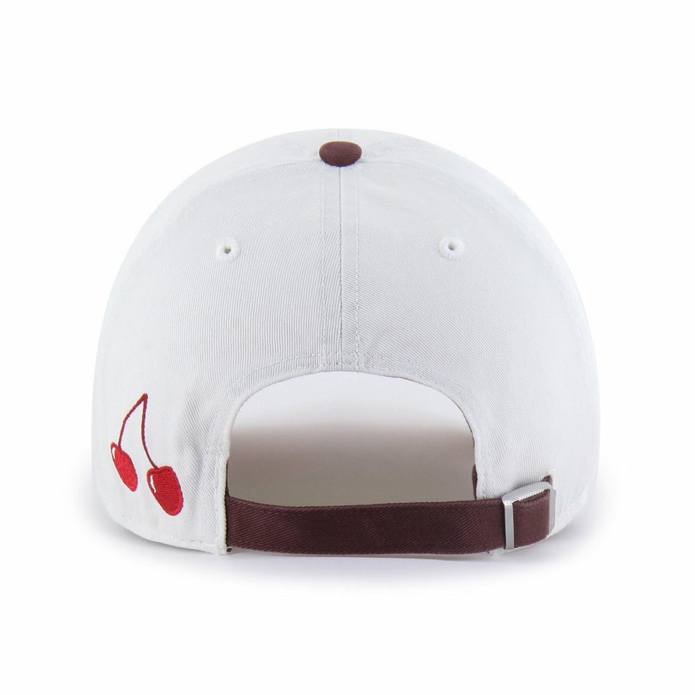 Houston Texans '47 Unisex Love Letter Clean Up Adjustable Hat - Stone/Burgundy - 47 brand