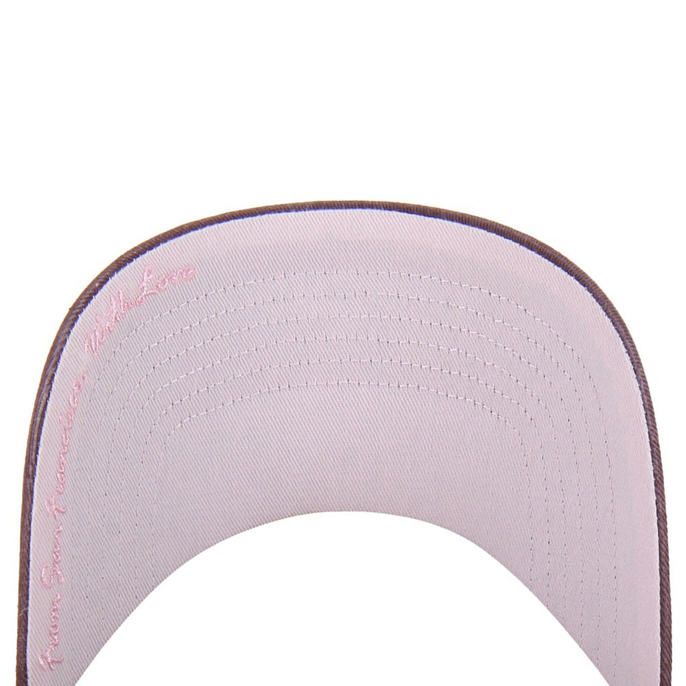 San Francisco 49ers '47 Unisex Love Letter Clean Up Adjustable Hat - Stone/Burgundy - 47 brand