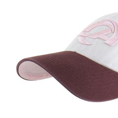 Los Angeles Rams '47 Unisex Love Letter Clean Up Adjustable Hat - Stone/Burgundy - 47 brand