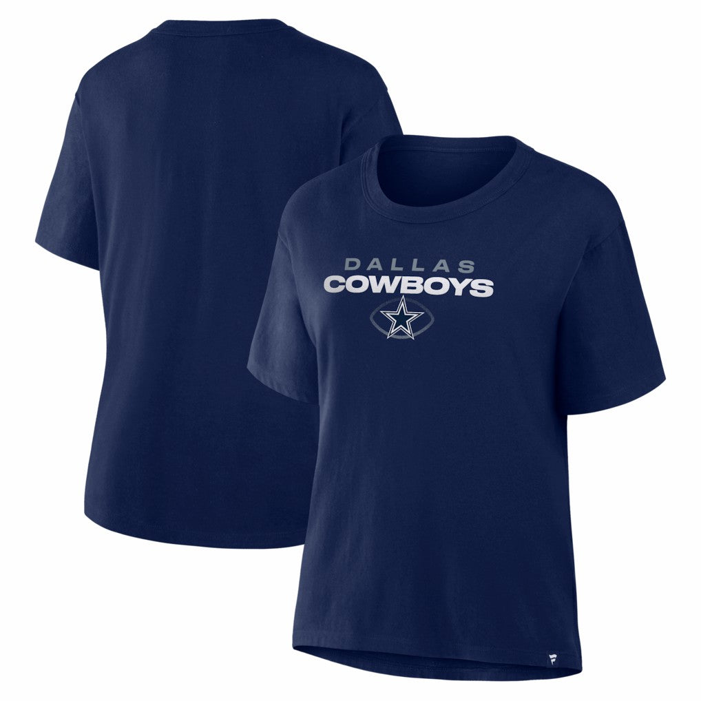 Dallas Cowboys Women's Fade Legacy T-Shirt - Navy - Fanatics