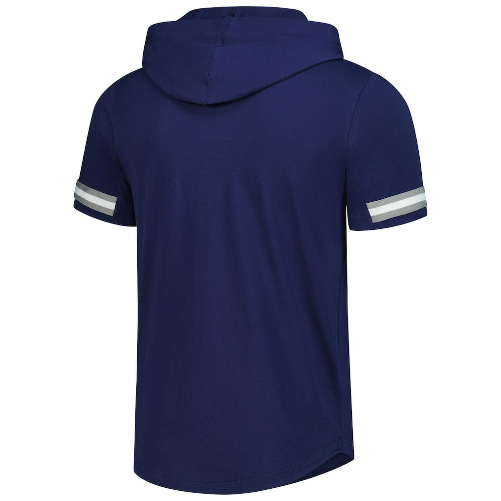 Dallas Cowboys Optimal Play Short Sleeve Hooded T-Shirt - Navy - Fanatics