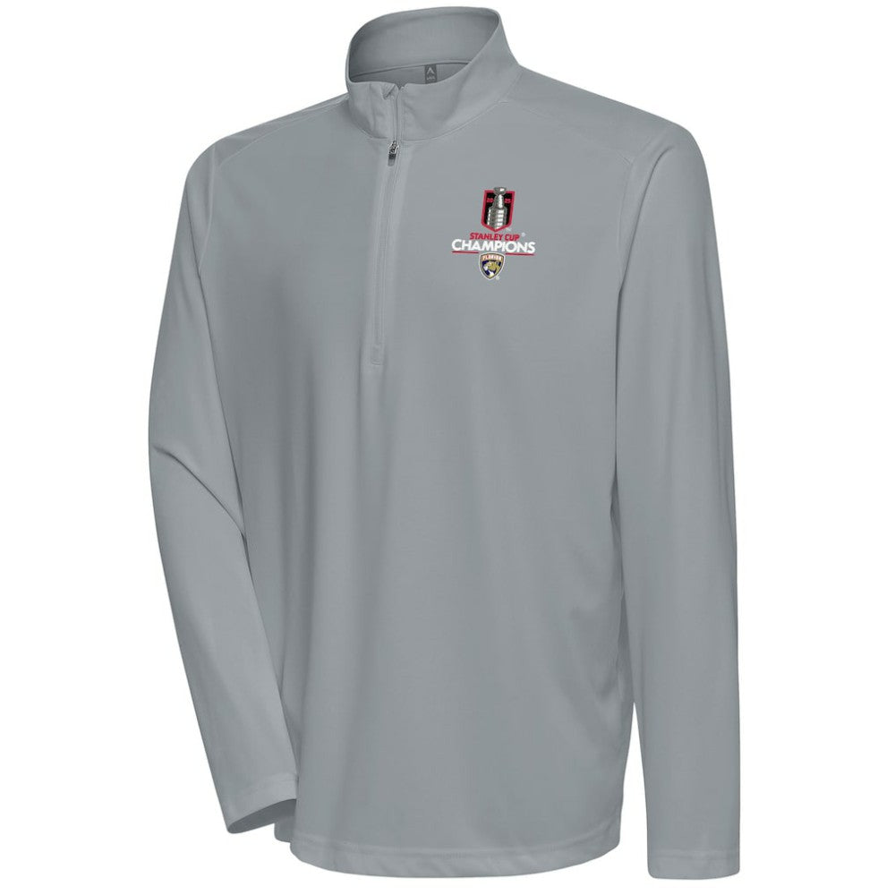 Florida Panthers Fanatics 2025 Stanley Cup Champions Flex Quarter-Zip Pullover - Gray | Fanatics sale