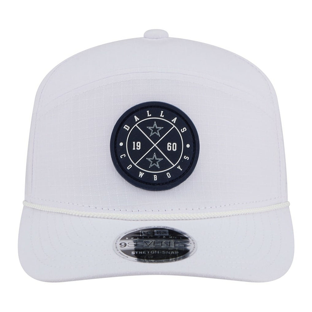 Dallas Cowboys New Era Quick Strike Split Panel 9SEVENTY Stretch-Snap Hat - White - NFL