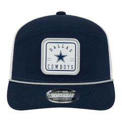 Dallas Cowboys New Era Quick Strike Split Panel 9SEVENTY Stretch-Snap Trucker Hat - Navy - NFL