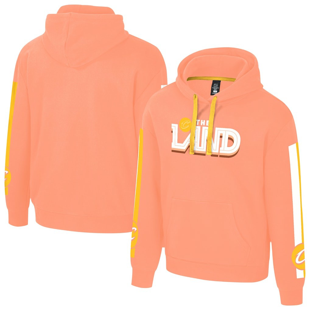 Cleveland Cavaliers Stadium Essentials Unisex 2025/26 City Edition City Star Hoodie Orange