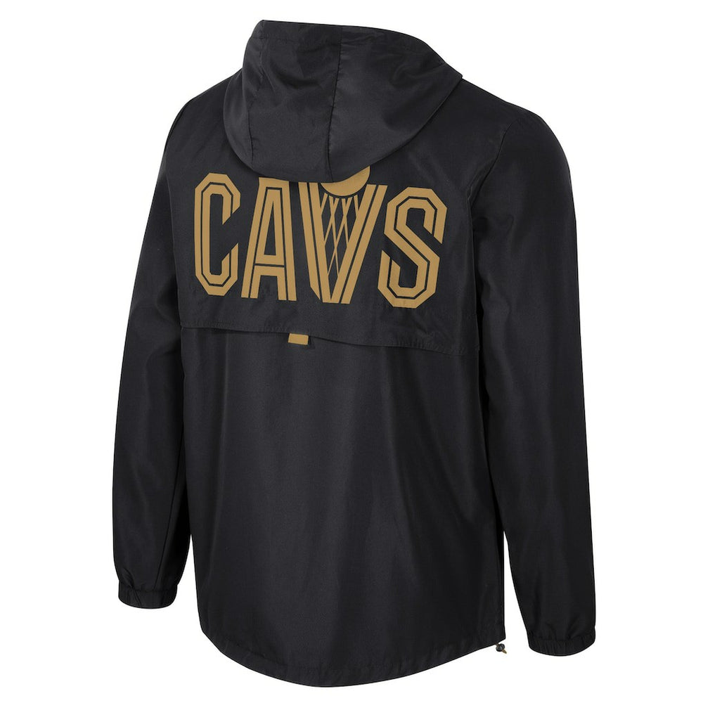 Cleveland Cavaliers Stadium Essentials Unisex Compete Quarter-Zip Hoodie Jacket Black