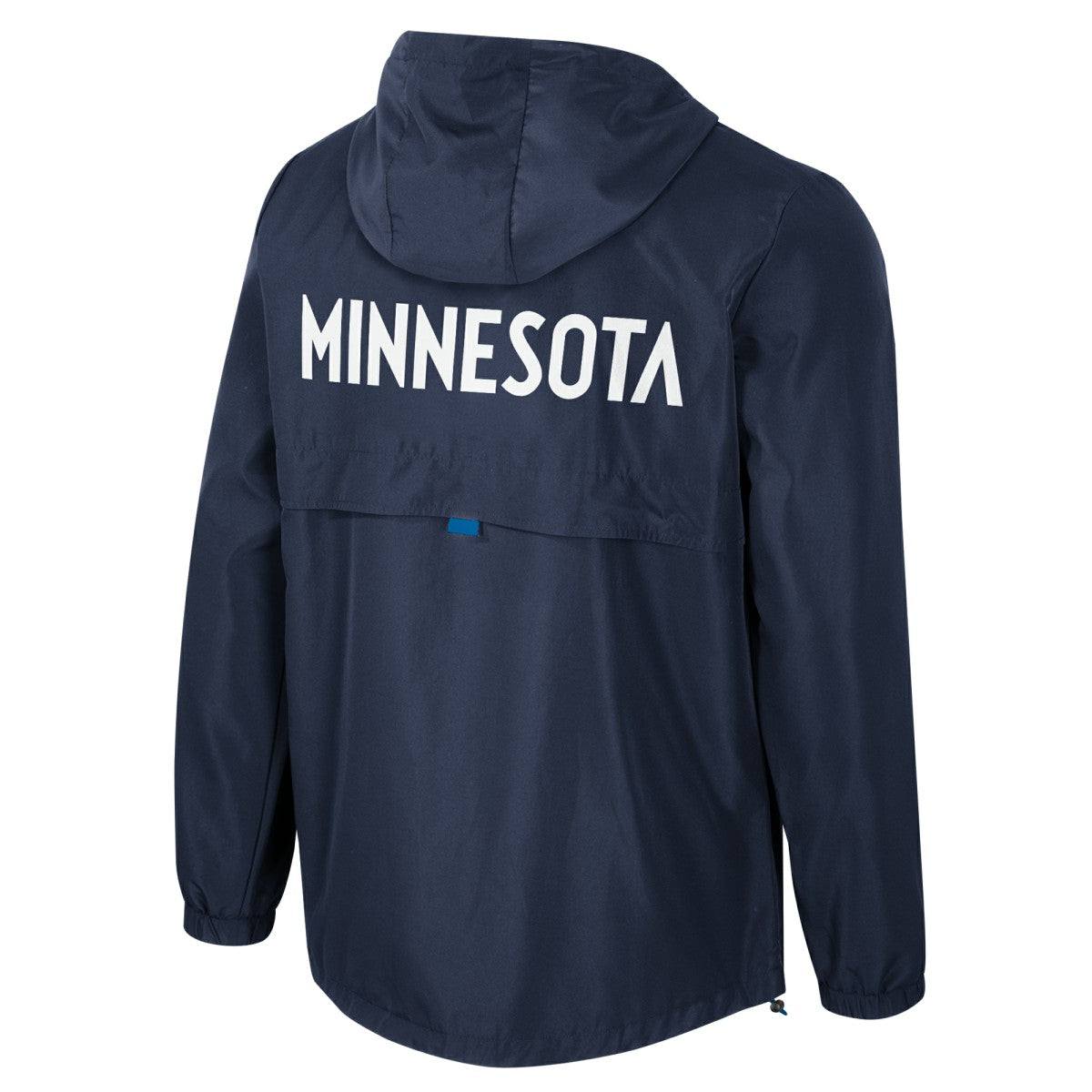 Minnesota Timberwolves Stadium Essentials Unisex Compete Quarter-Zip Hoodie Jacket Navy