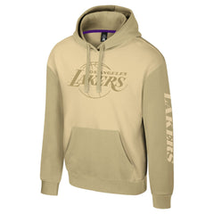 Los Angeles Lakers Stadium Essentials Unisex Rafters Burst Hoodie Khaki