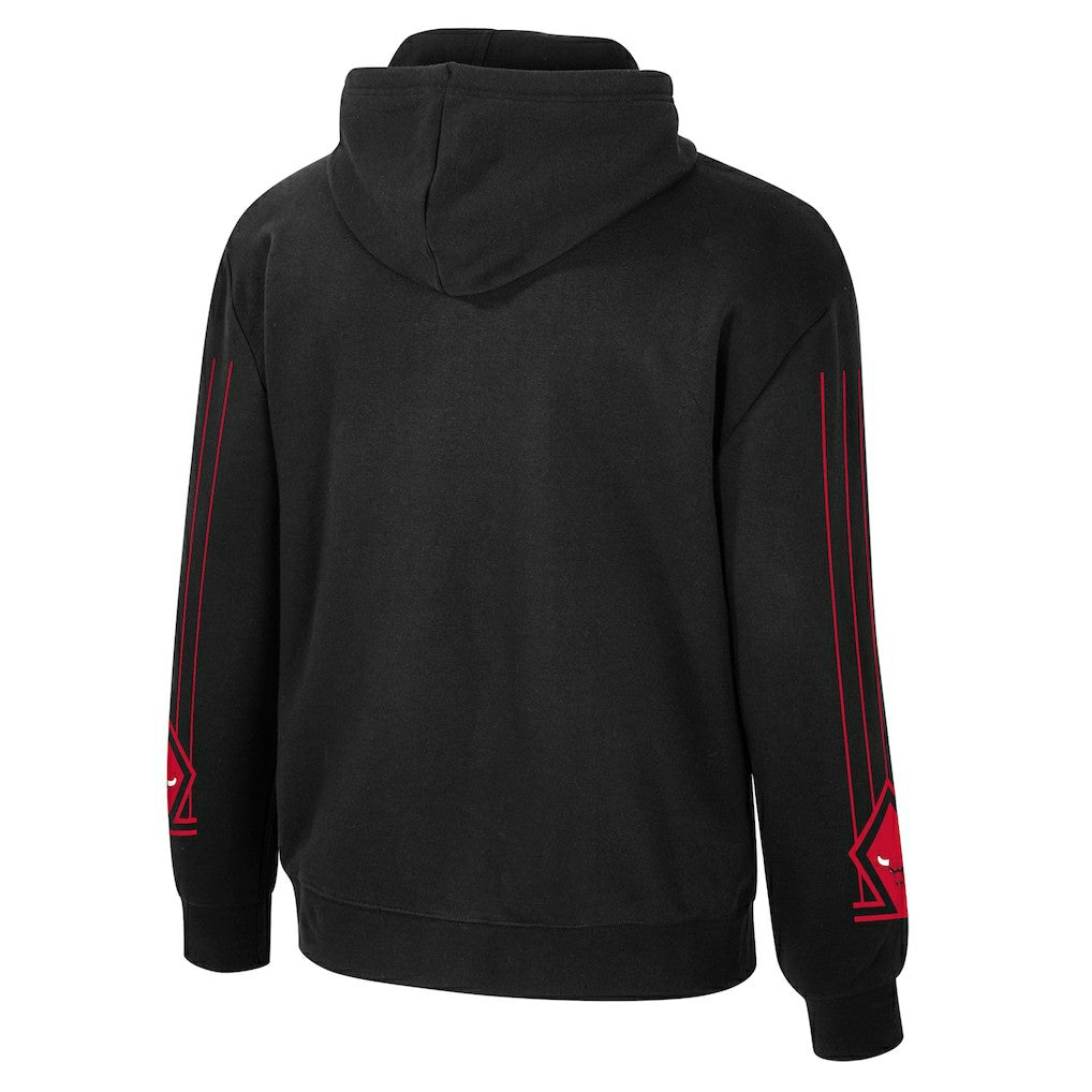 Chicago Bulls Stadium Essentials Unisex City Star Hoodie Black