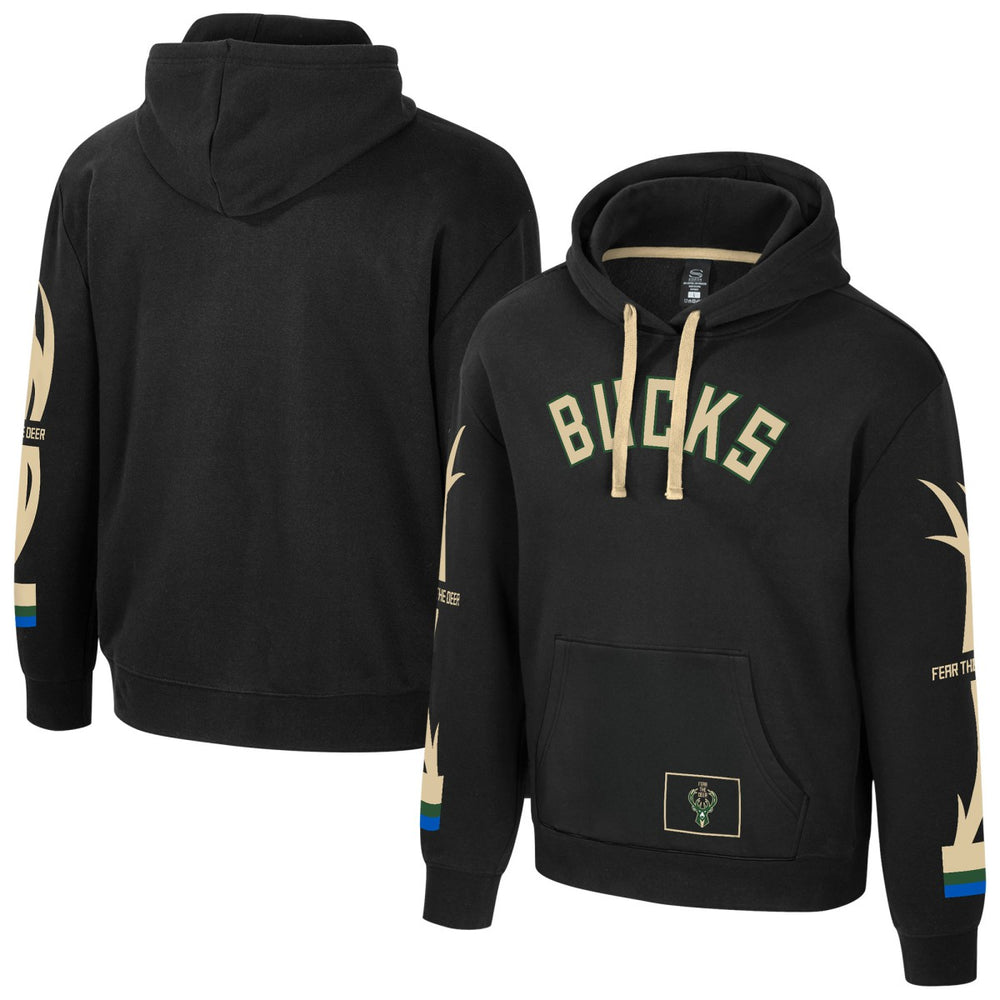 Milwaukee Bucks Stadium Essentials Unisex City Star Hoodie Black