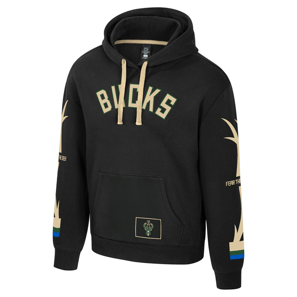 Milwaukee Bucks Stadium Essentials Unisex City Star Hoodie Black