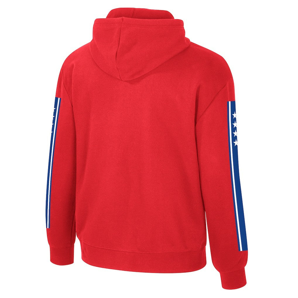 Philadelphia 76ers Stadium Essentials Unisex City Star Hoodie Red