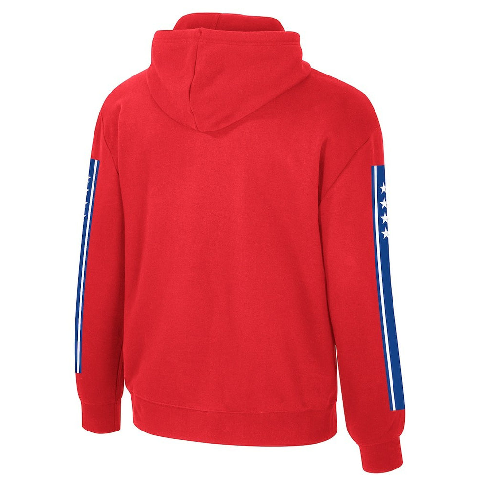Philadelphia 76ers Stadium Essentials Unisex City Star Hoodie Red