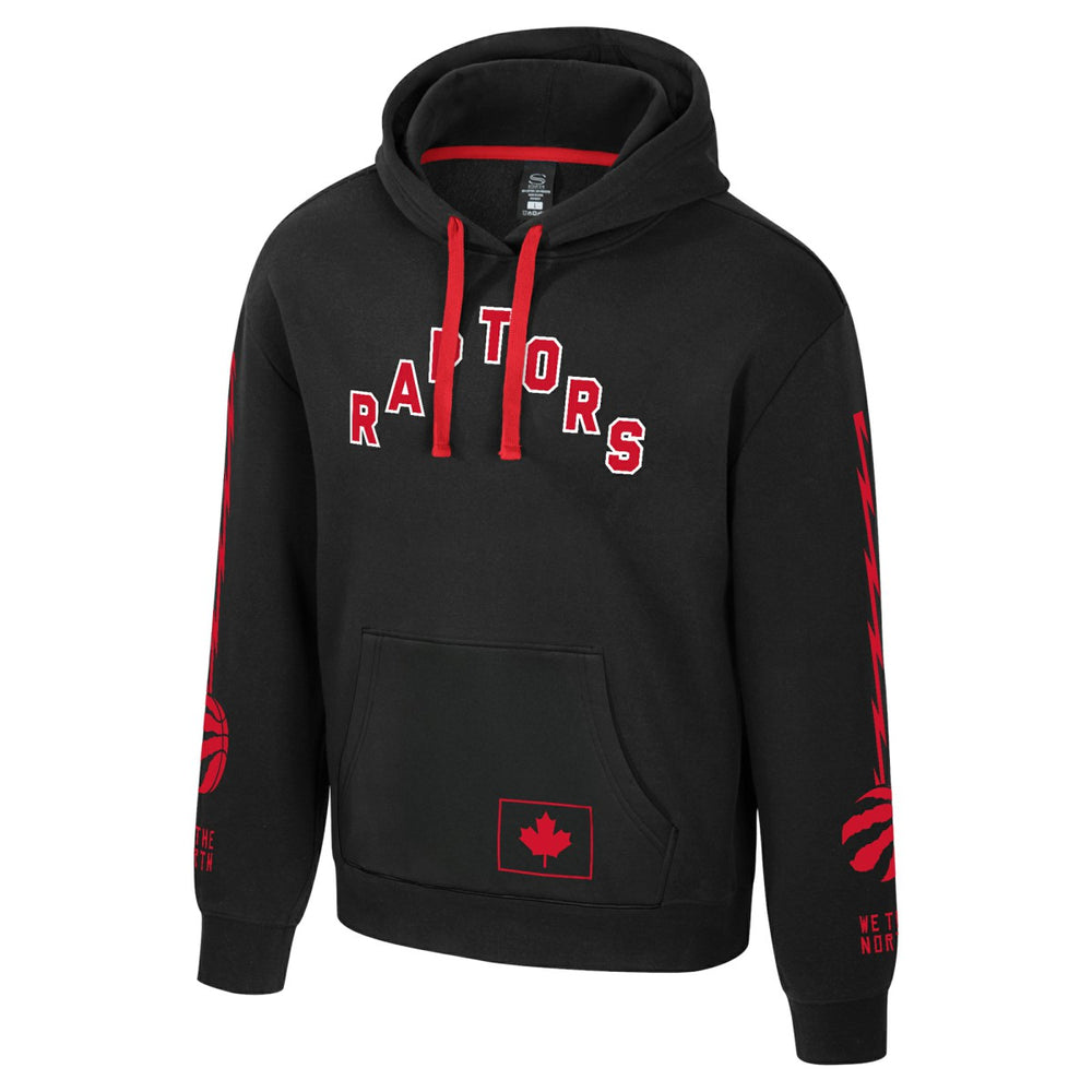 Toronto Raptors Stadium Essentials Unisex City Star Hoodie Black