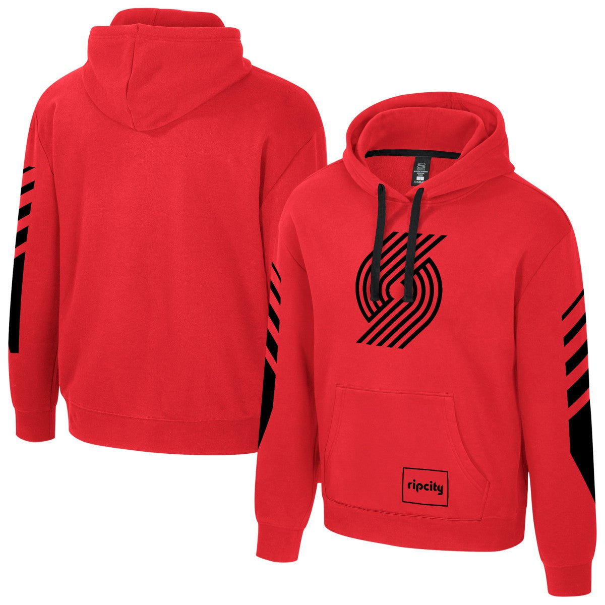Portland Trail Blazers Stadium Essentials Unisex City Star Hoodie Red
