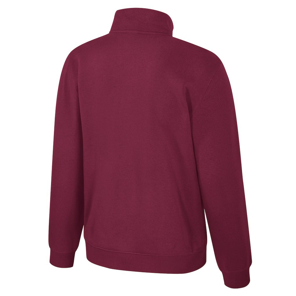 Cleveland Cavaliers Stadium Essentials Unisex Varsity Trainer Quarter-Zip Pullover Wine
