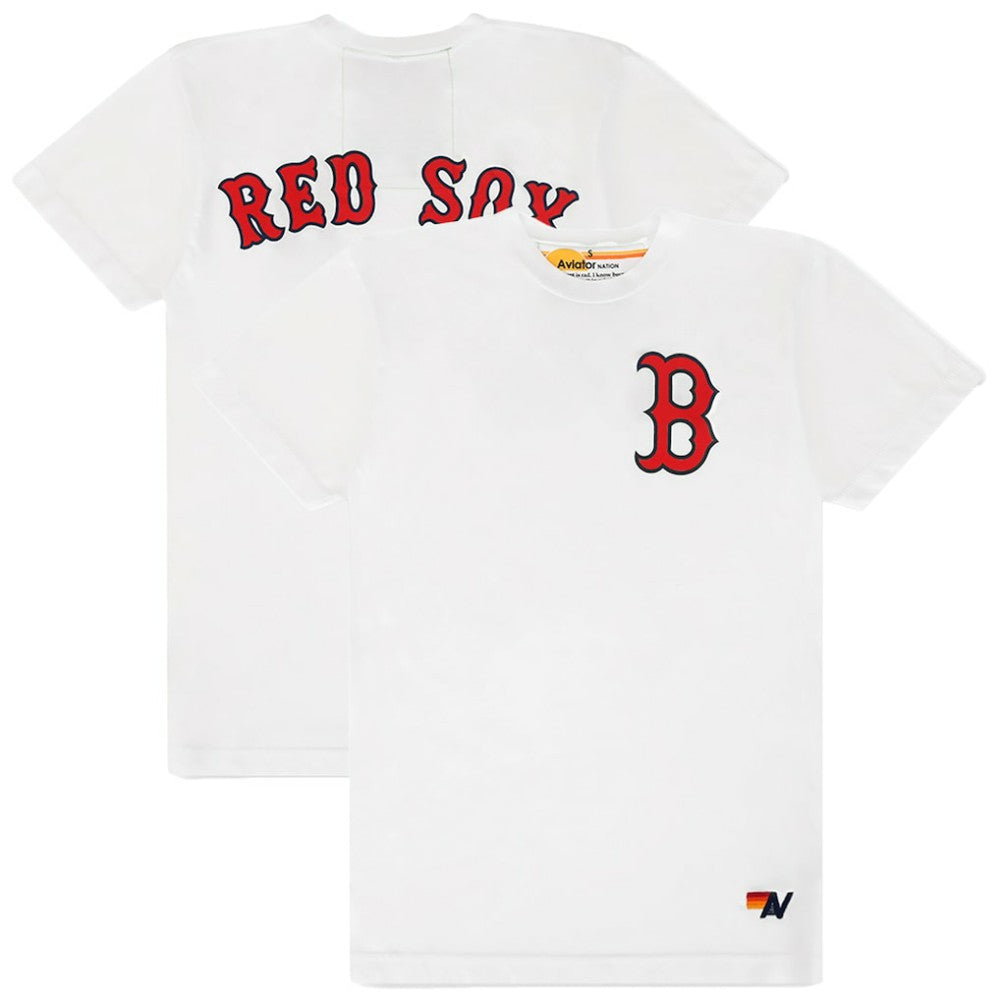 Boston Red Sox Aviator Nation x MLB Unisex Tri-Blend T-Shirt for sale