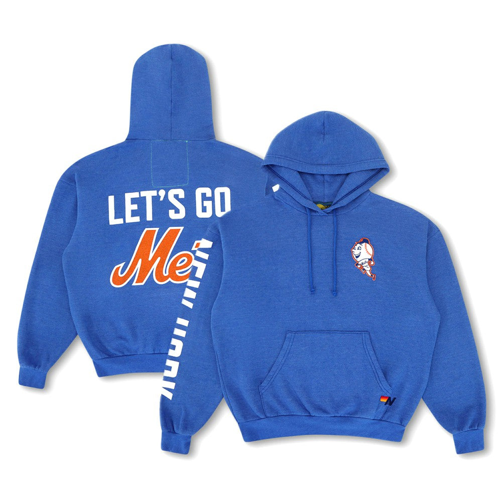 New York Mets Aviator Nation x MLB Unisex Relaxed Tri-Blend Hoodie Near Me