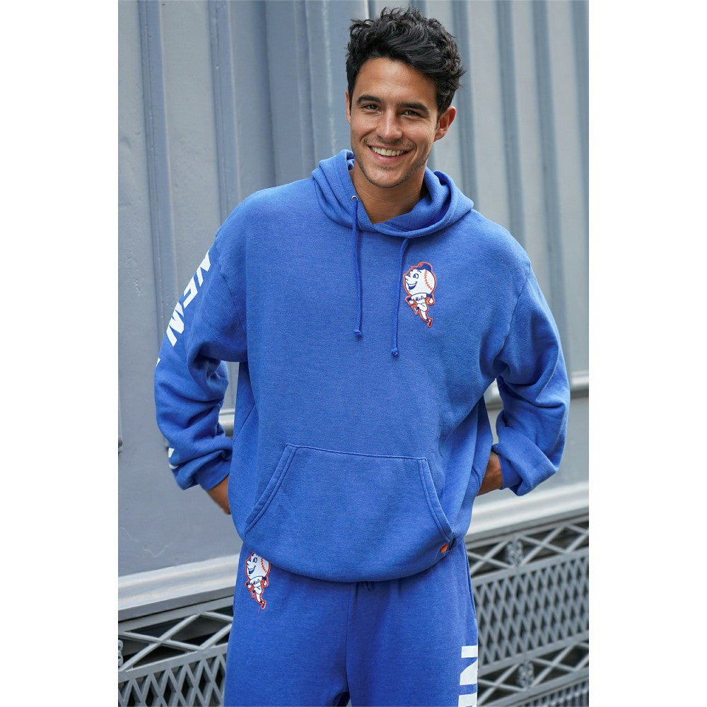 New York Mets Aviator Nation x MLB Unisex Relaxed Tri-Blend Hoodie Near Me