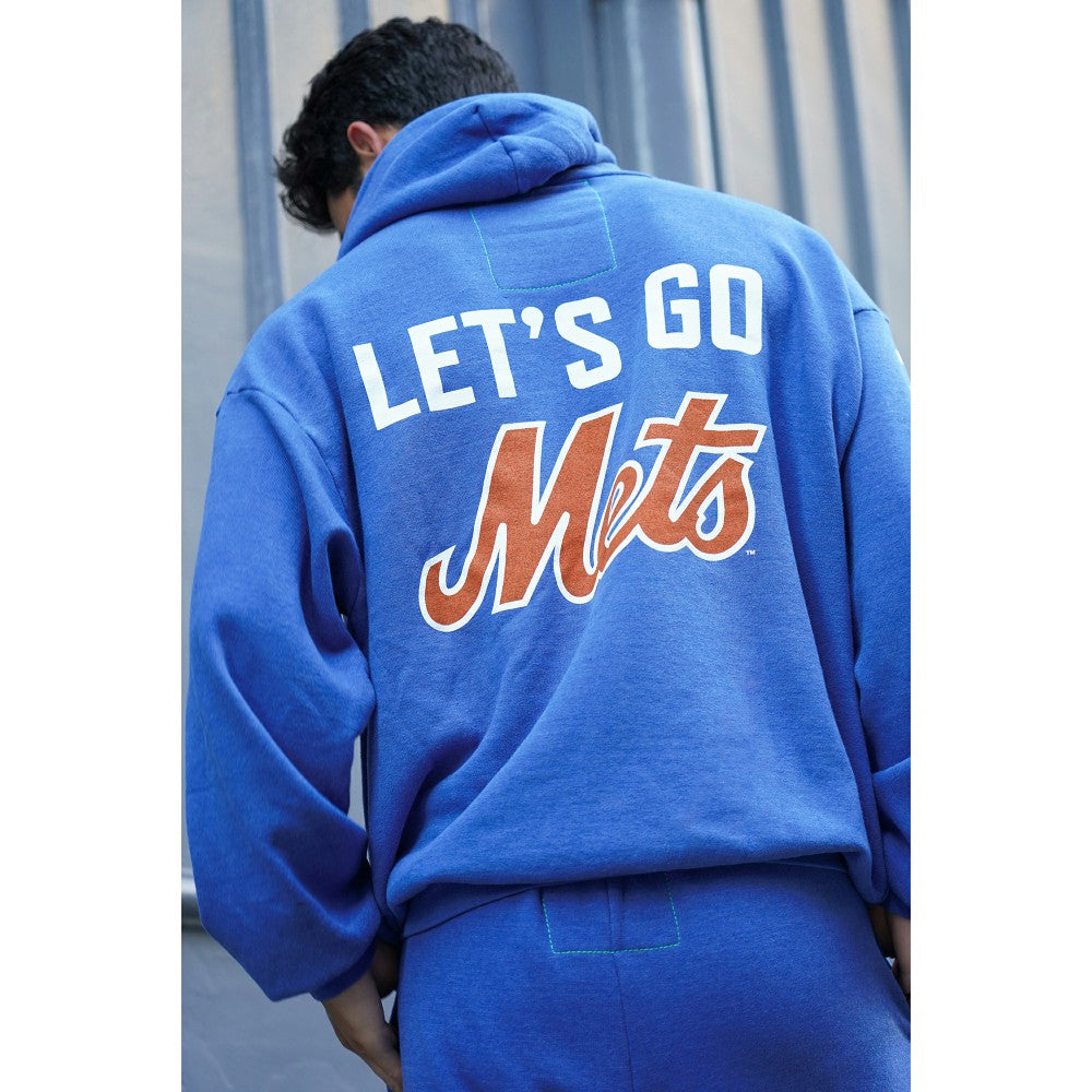 New York Mets Aviator Nation x MLB Unisex Relaxed Tri-Blend Hoodie Near Me