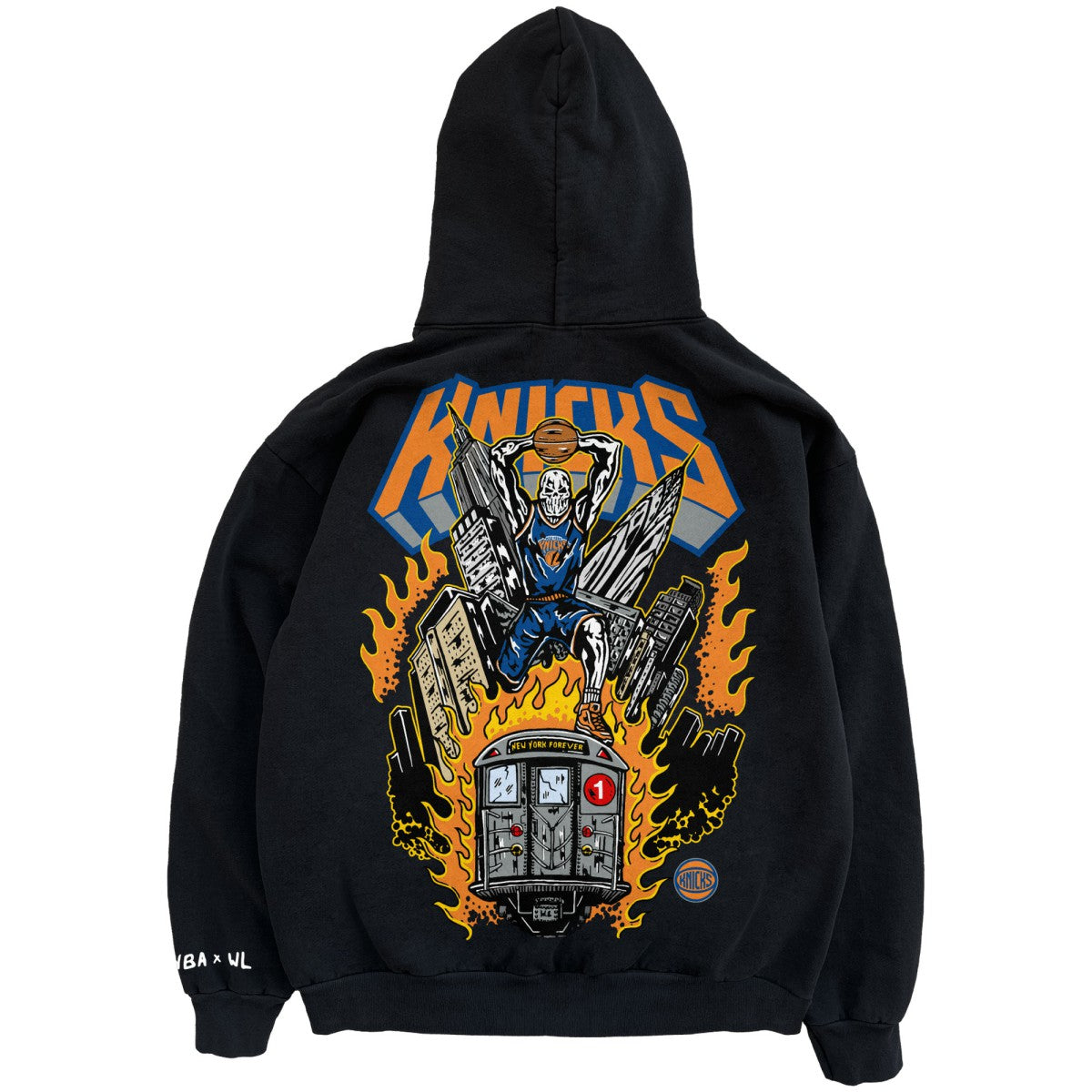 Fanatics New York Knicks Warren Lotas x Fest Subway Hoodie Black