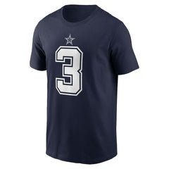 George Pickens Dallas Cowboys Name & Number T-Shirt - Navy - Nike