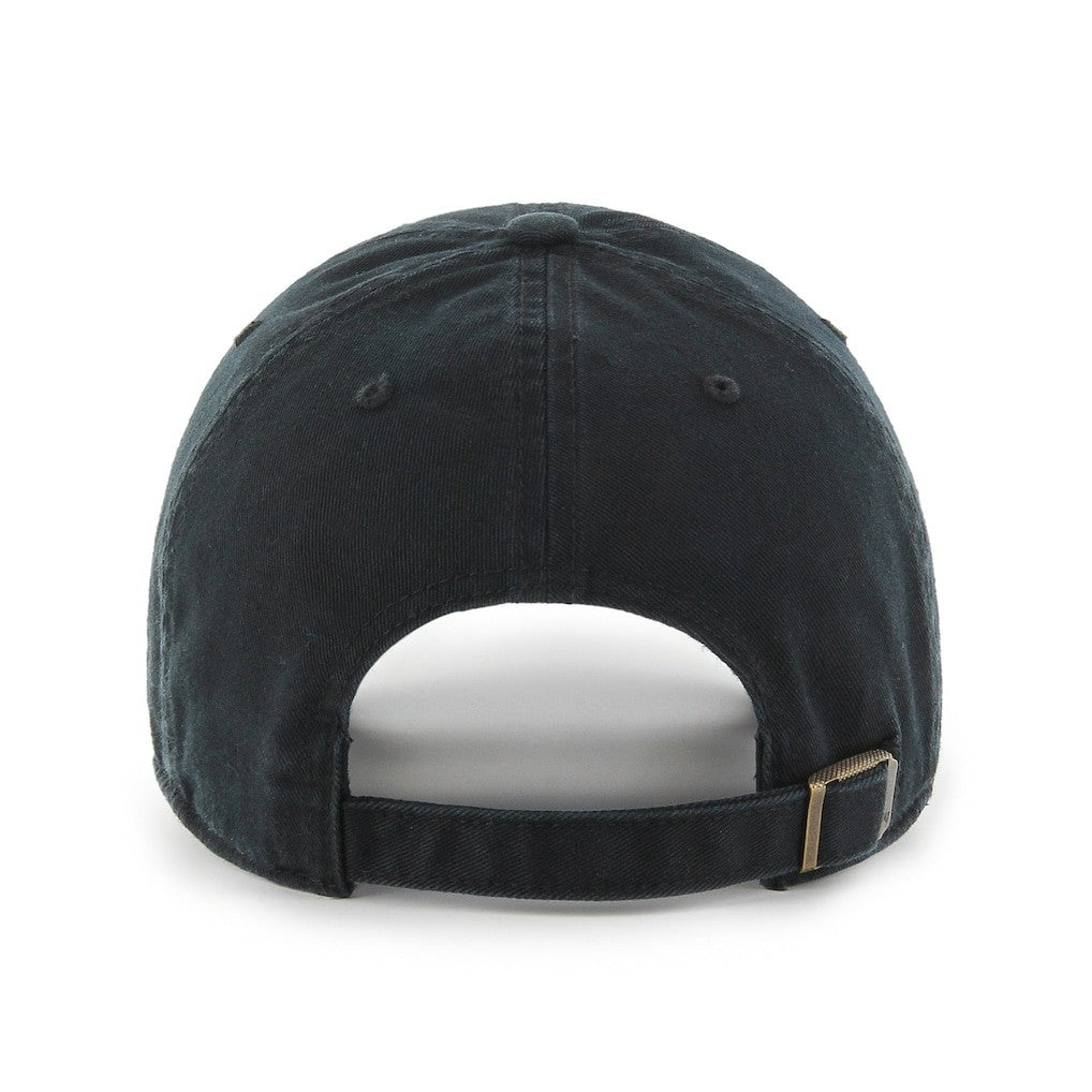 47 brand Indiana Pacers '47 Primary Logo Clean Up Adjustable Hat Black