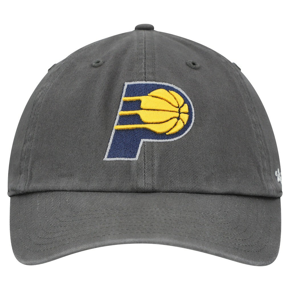 47 brand Indiana Pacers '47 Primary Logo Clean Up Adjustable Hat Charcoal