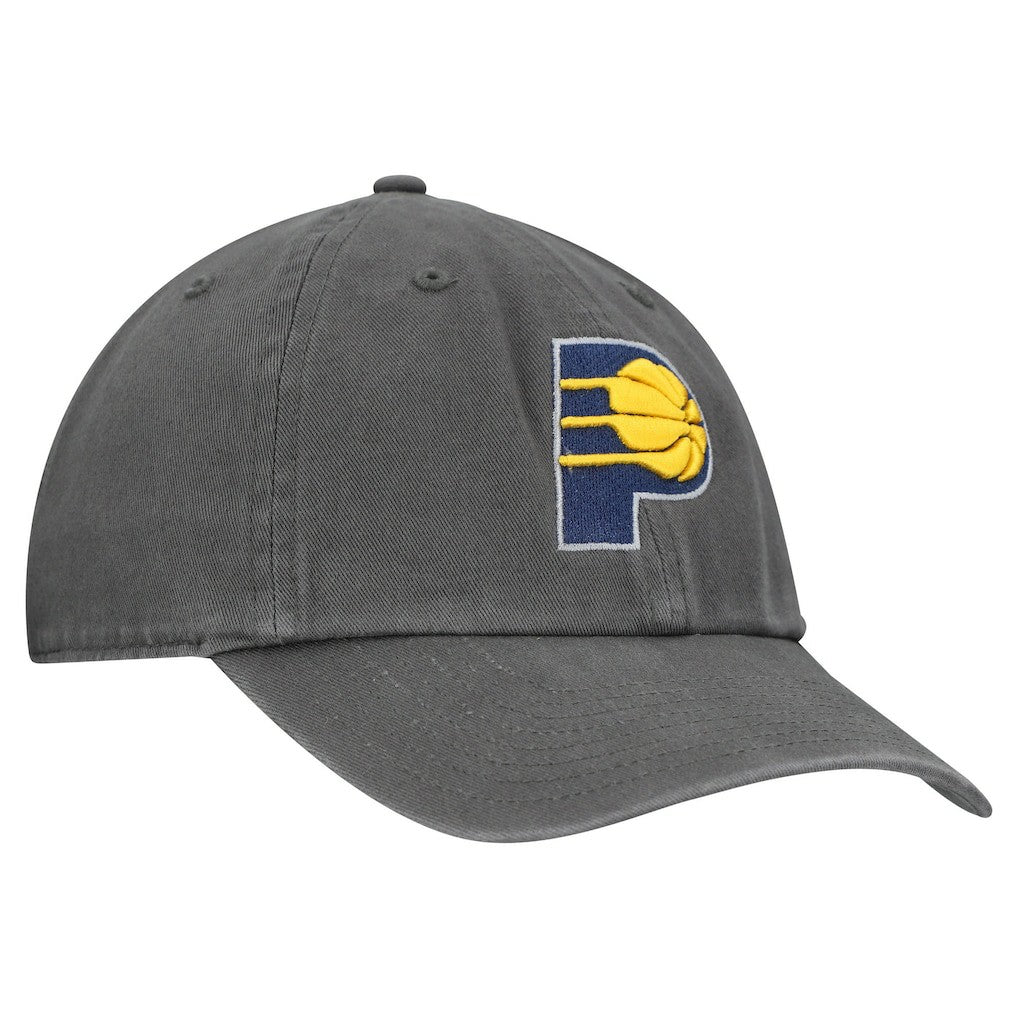 47 brand Indiana Pacers '47 Primary Logo Clean Up Adjustable Hat Charcoal